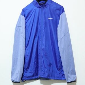 Nike Golf Boeing Golf Club blue full zip Shield jacket Men's Size Large